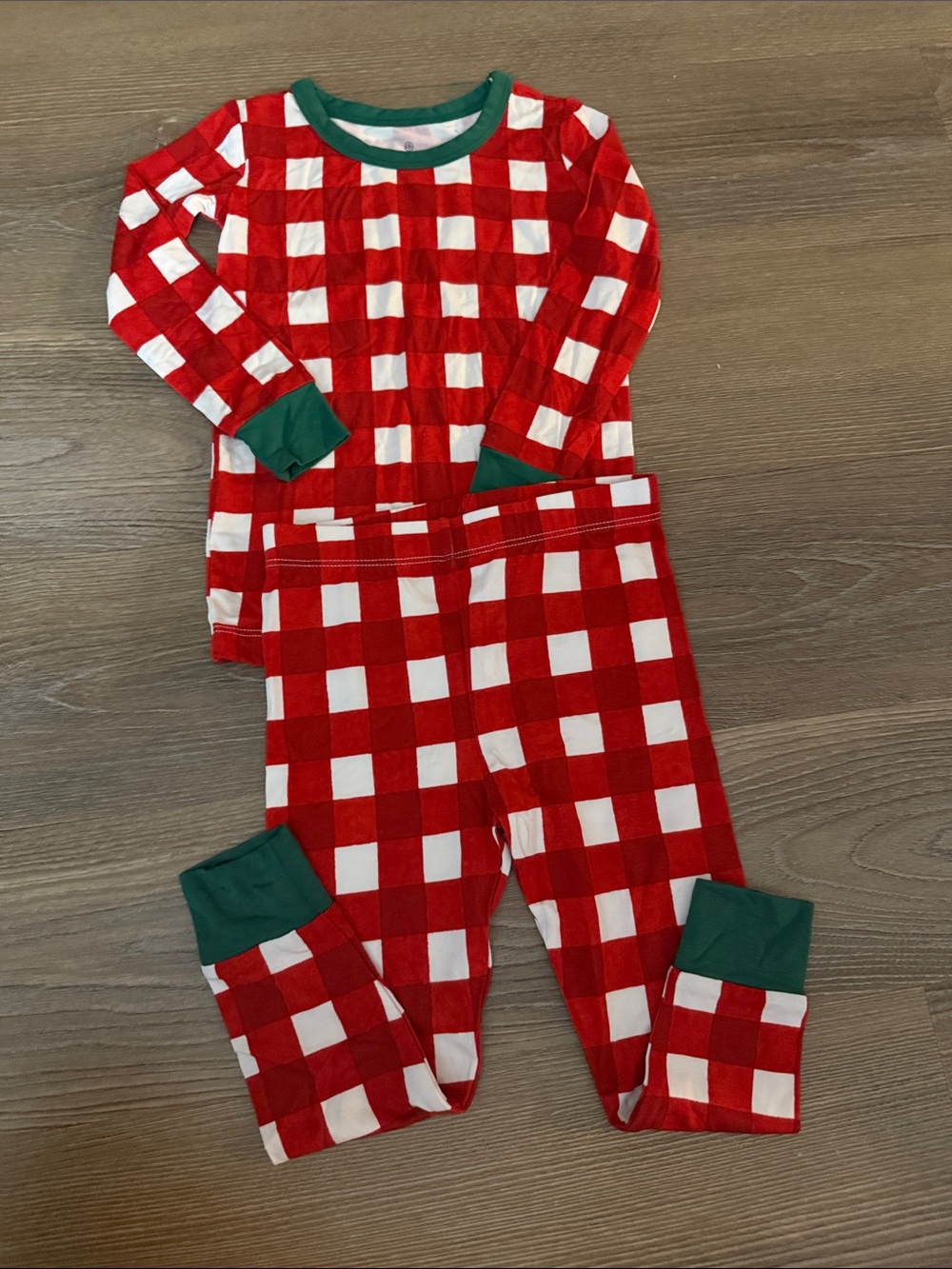NWOT Caden Lane Checking it Twice Two Piece Pajama Set - 18-24m